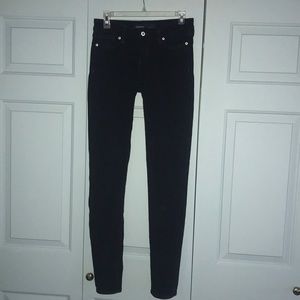 Just USA black skinny straight jeans